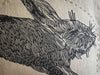 Patched poacher’s cushion - ‘Hare’ - Made to Order