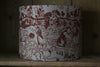 'Bloodlines' drum lampshade