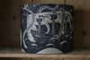 'Ship in a Battle' drum lampshade