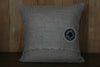 'Nightjars' block-printed cushion
