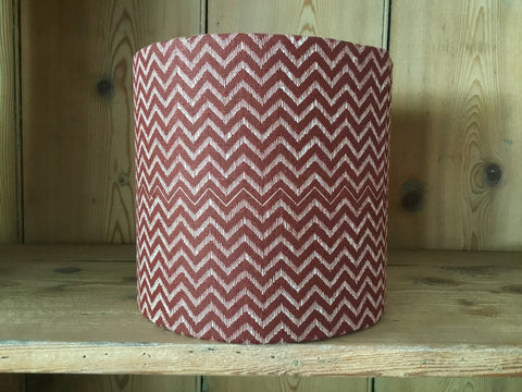 'Lyme Bay' drum lampshade (small)