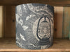 'Nightjars' drum lampshade